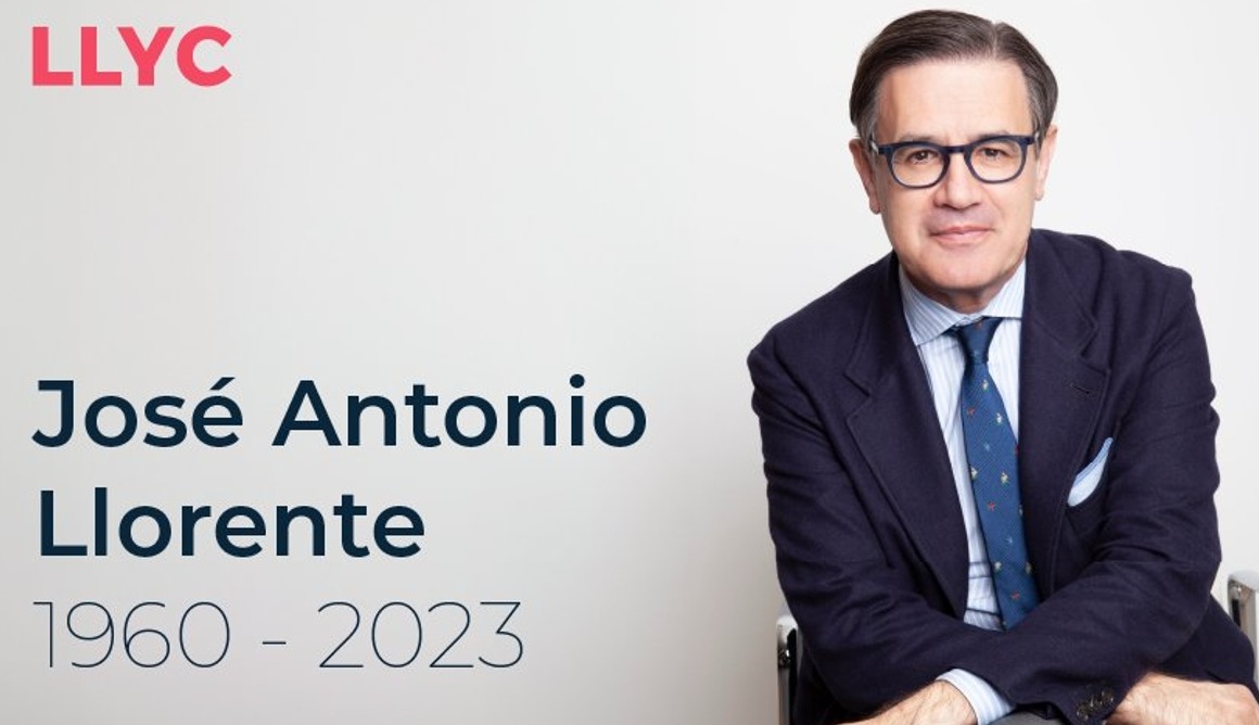 José Antonio Llorente, fondateur et président exécutif de LLYC, est décédé