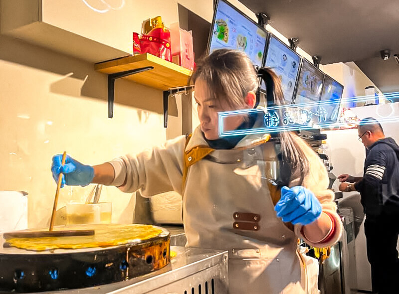 Avez-vous déjà essayé une crêpe chinoise ?