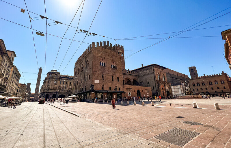 Piazza Maggiore à Bologne - Que visiter