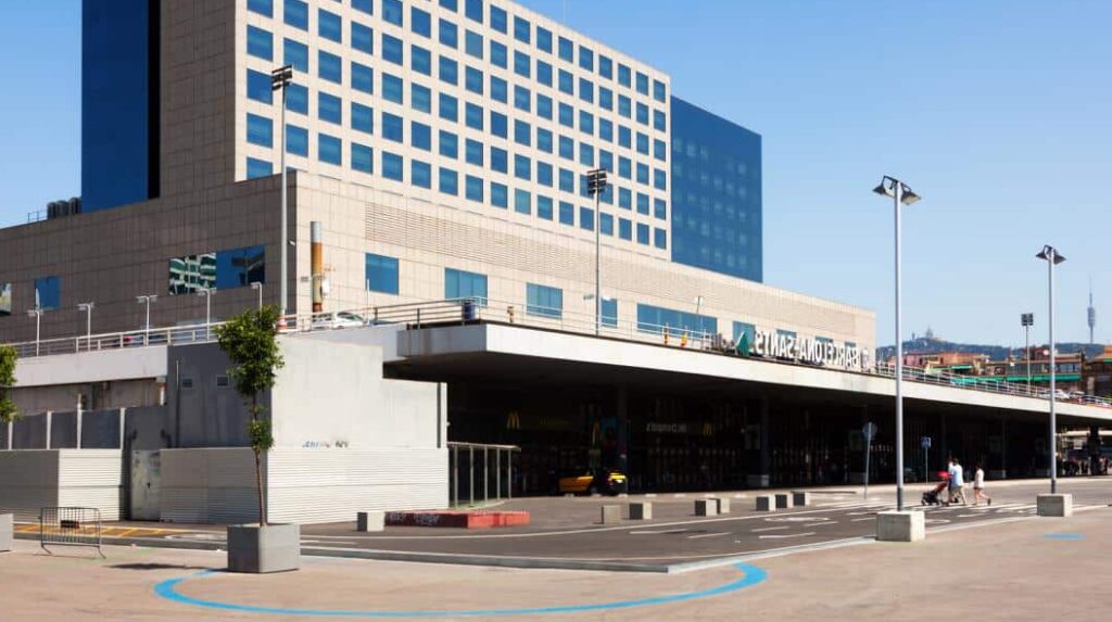 Parking de la gare de Sants