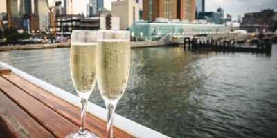 Déjeuner-croisière au champagne à New York