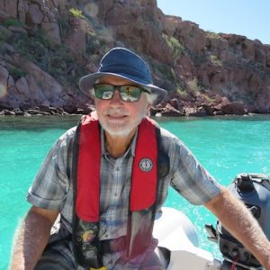 Tom Philip dans la mer de Cortés, Mexique