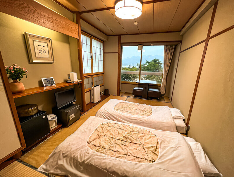 Notre ryokan - Où dormir à Miyajima