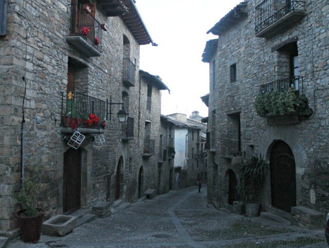 Ruelles charmantes à voir à Aínsa