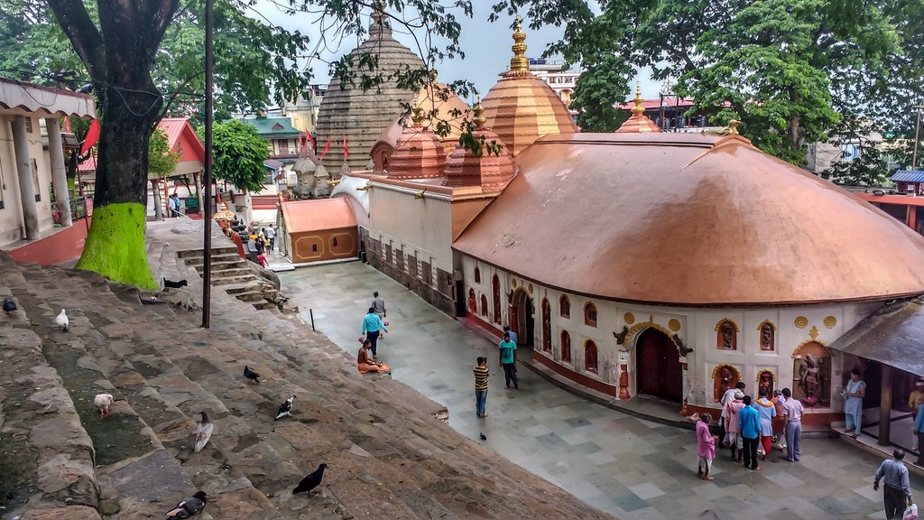 Temple Kamakhya, sanctuaire de la déesse Shakthi