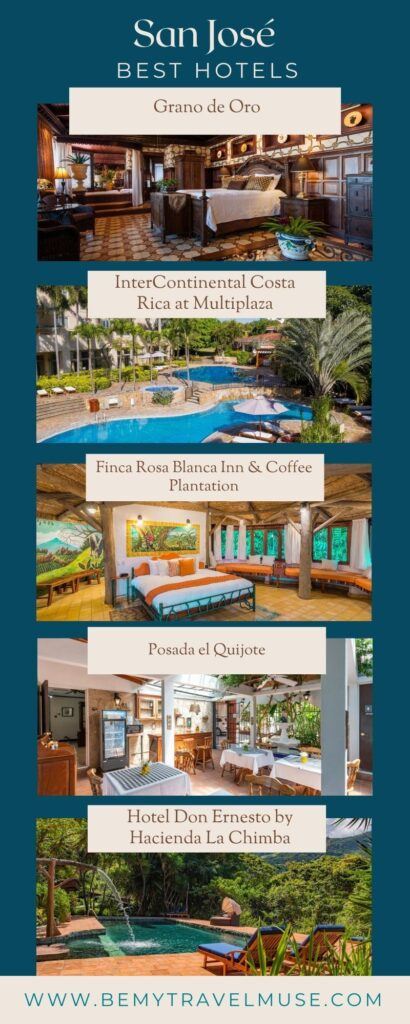 meilleurs hôtels à San José 