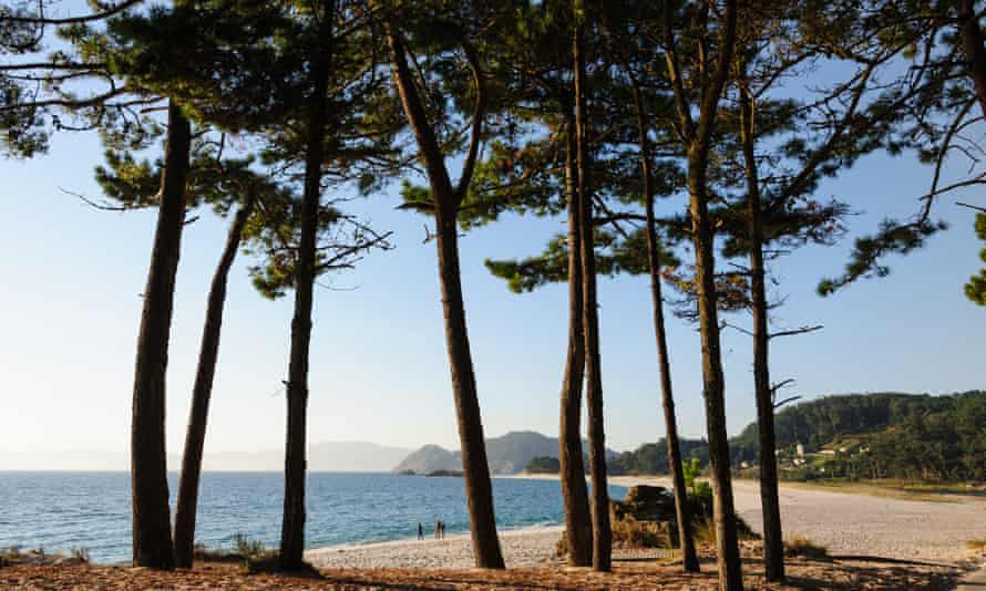 Plage de l'archipel des Cíes, près de Vigo.