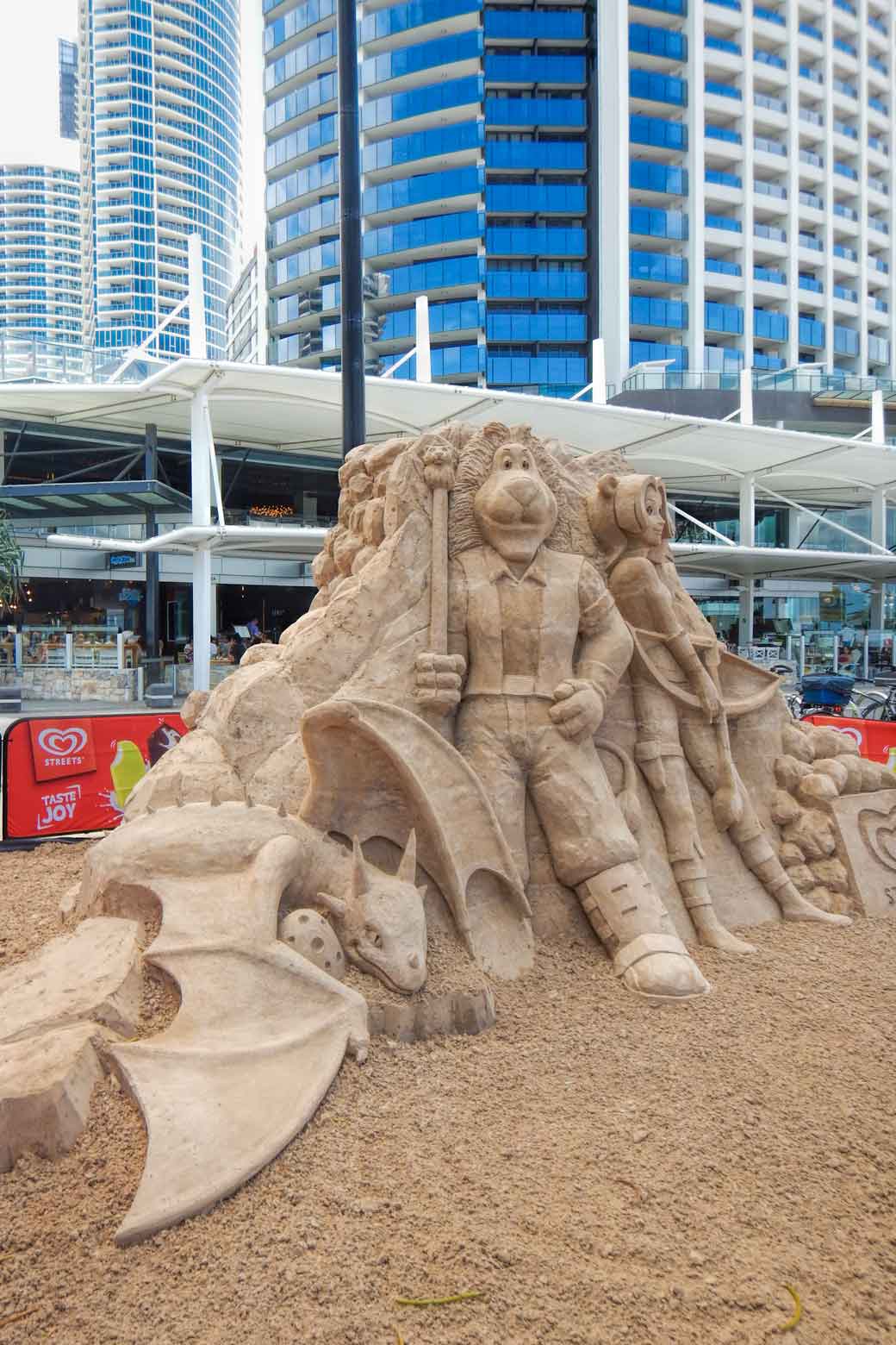 Au-delà du Sand Art Festival, Gold Coast