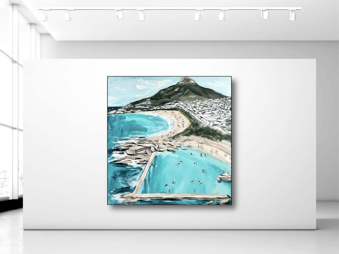 L'exposition Tidal Pools présente les endroits balnéaires populaires qui « unissent » les habitants du Cap.