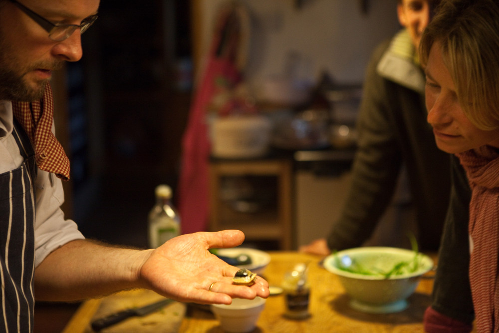 Fourragez et régalez-vous avec l'école de cuisine Gallina Gorda | activités de groupe à Cornwall