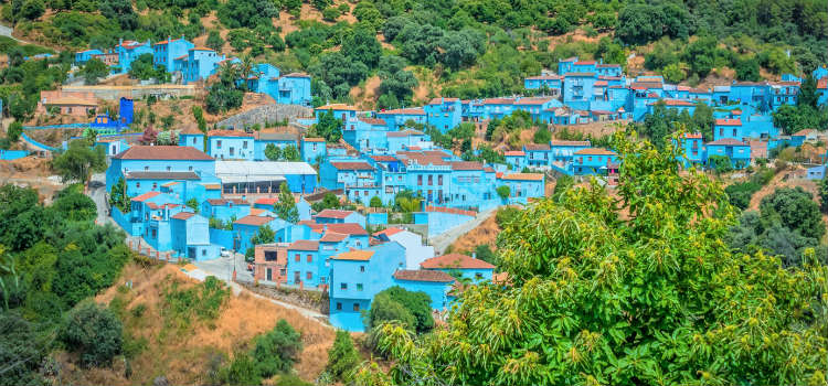 Júzcar Costa del Sol Guide de la ville des Schtroumpfs