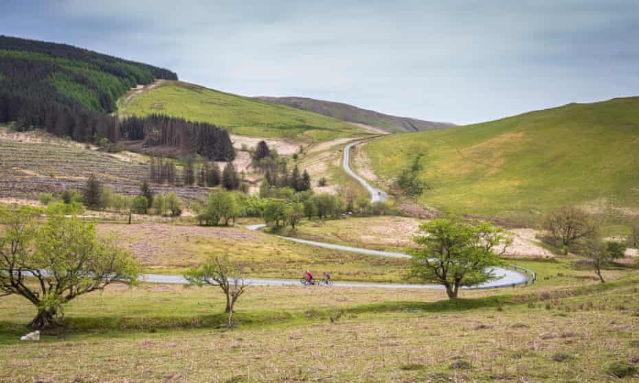 Big Wilderness Adventure - au départ de Llandovery (4) à vélo à travers le Pays de Galles