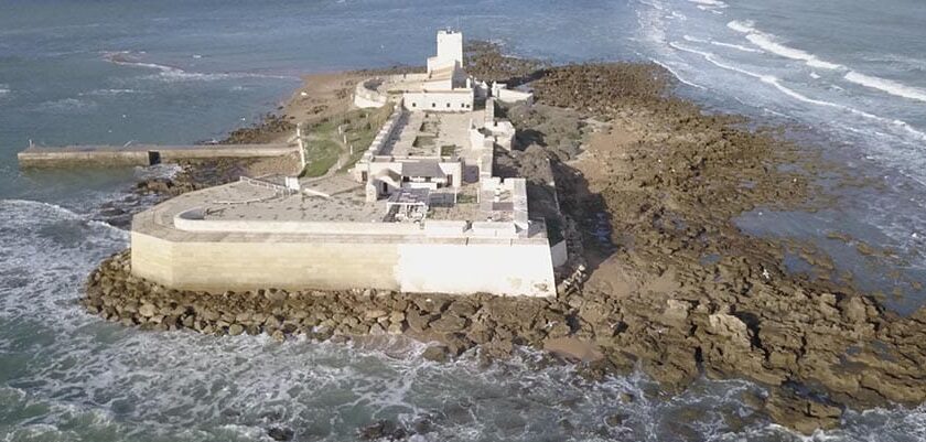 Îlot et château de Sancti Petri