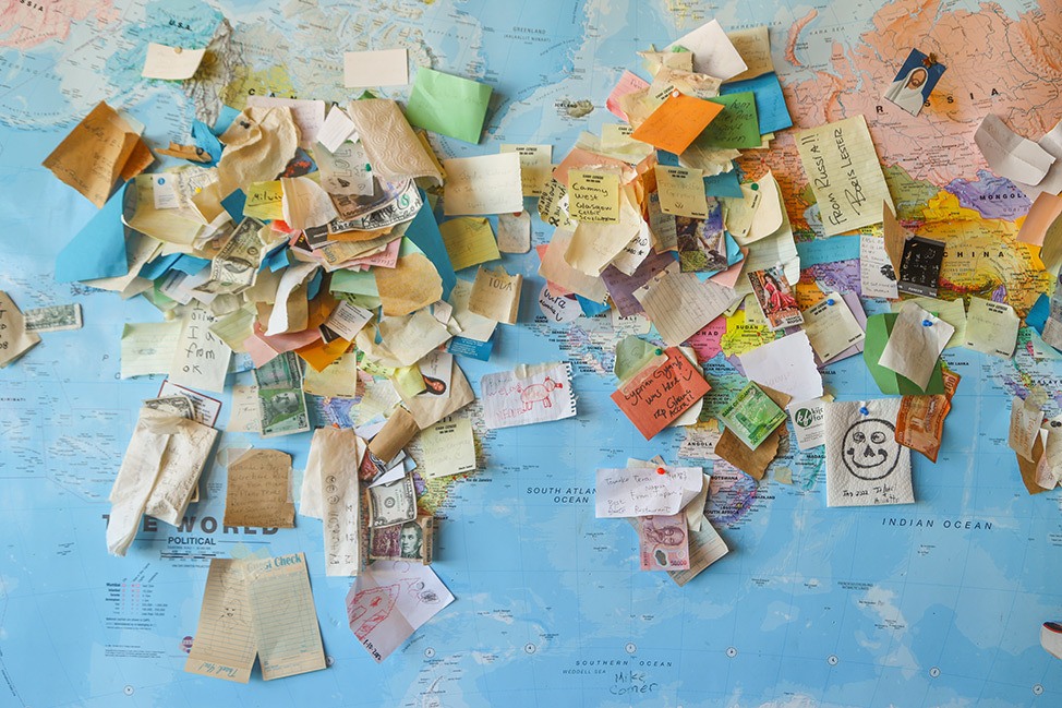 Notes de carte de cochon au néon pour Tupelo, Mississippi