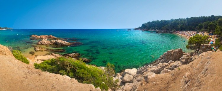 Les plus belles plages de la Costa Brava Platja de Treumal, Selva