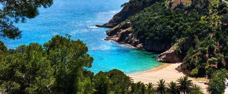 Les plus belles plages de la Costa Brava Cala Giverola, Tossa De Mar