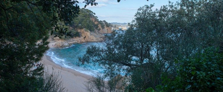 Les plus belles plages de la Costa Brava Cala Sant Francesc, Blanes