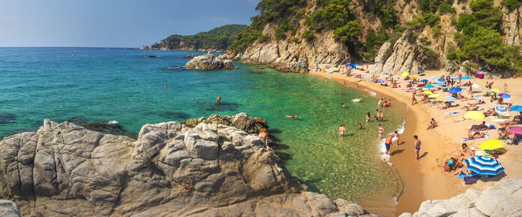 Les plus belles plages de la Costa Brava Playa Cala Sa Boadella, Lloret de Mar