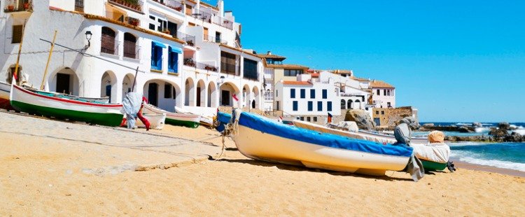 mejores playas de la costa brava calella de palafrugell