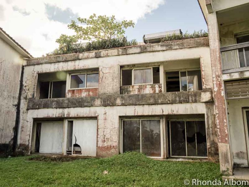Sheraton Hotel abandonné, rareotoga, îles Cook