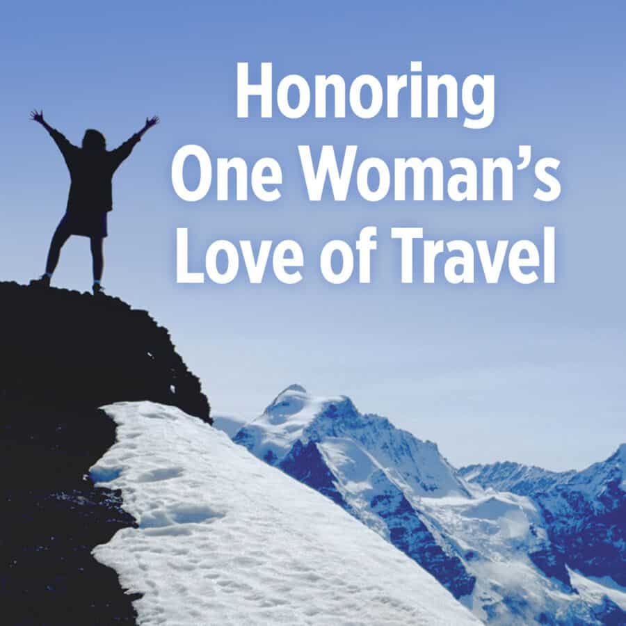 Honorer l'envie de voyager d'une femme