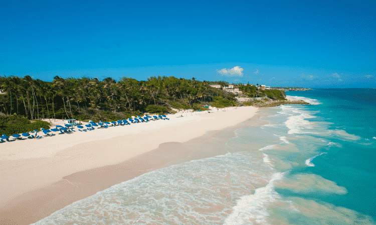 Las mejores playas de Barbados Crane Beach