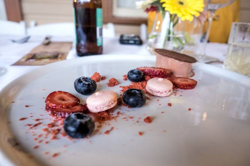 Le dessert du soir du Café du dimanche