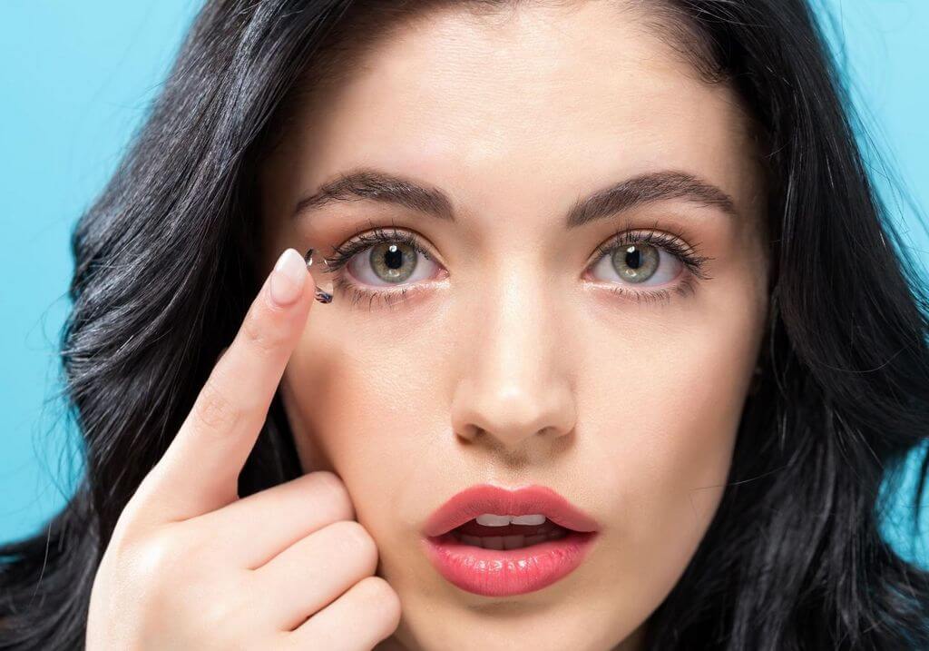 lentilles de contact