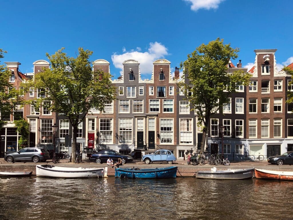 Amsterdam en octobre capitale des Pays-Bas