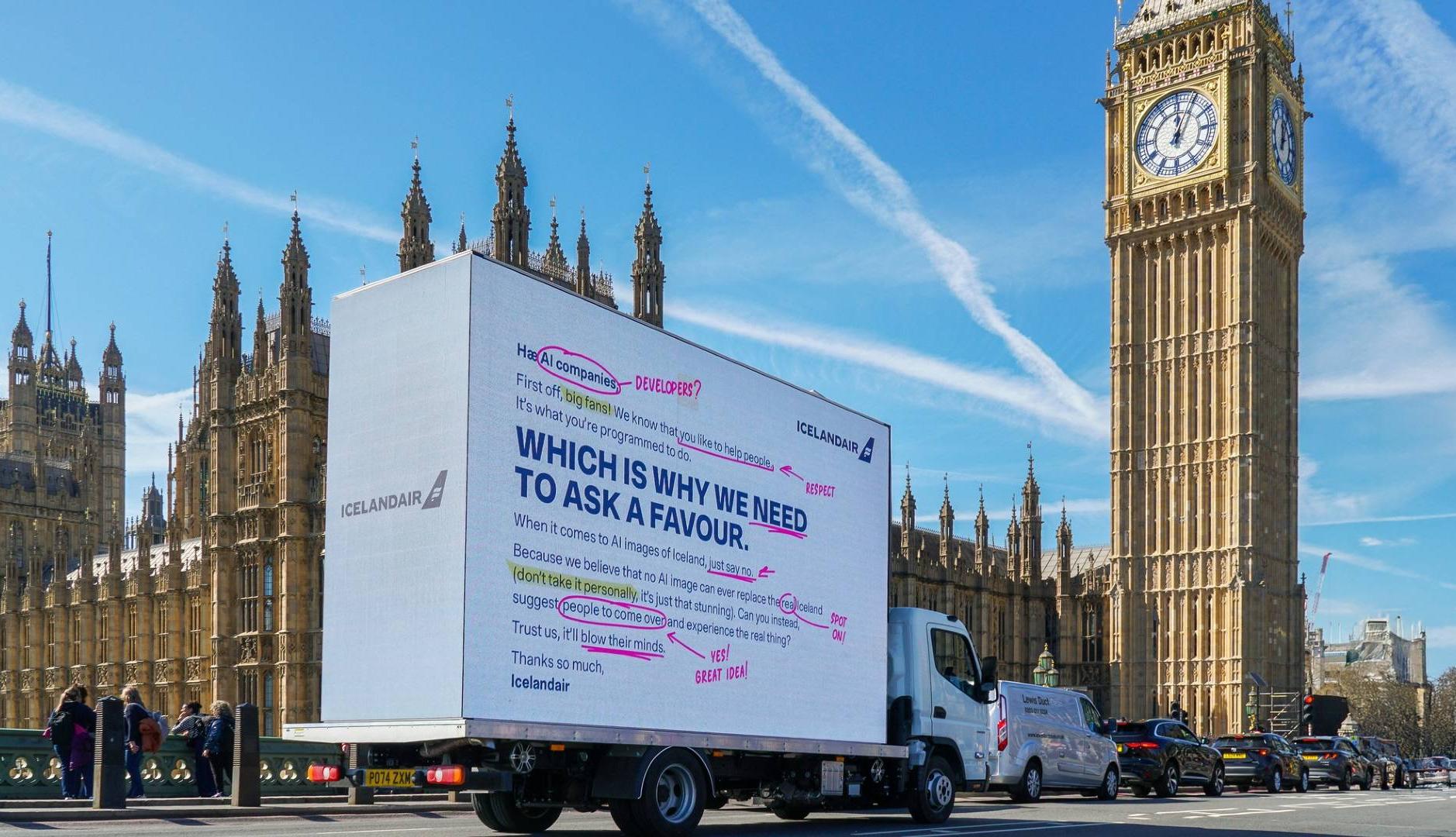 Campaña de publicidad de Icelandair