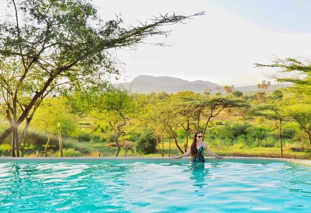 Piscine Samburu Simba Cabaña