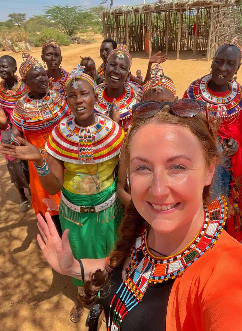 Village féminin du Kenya