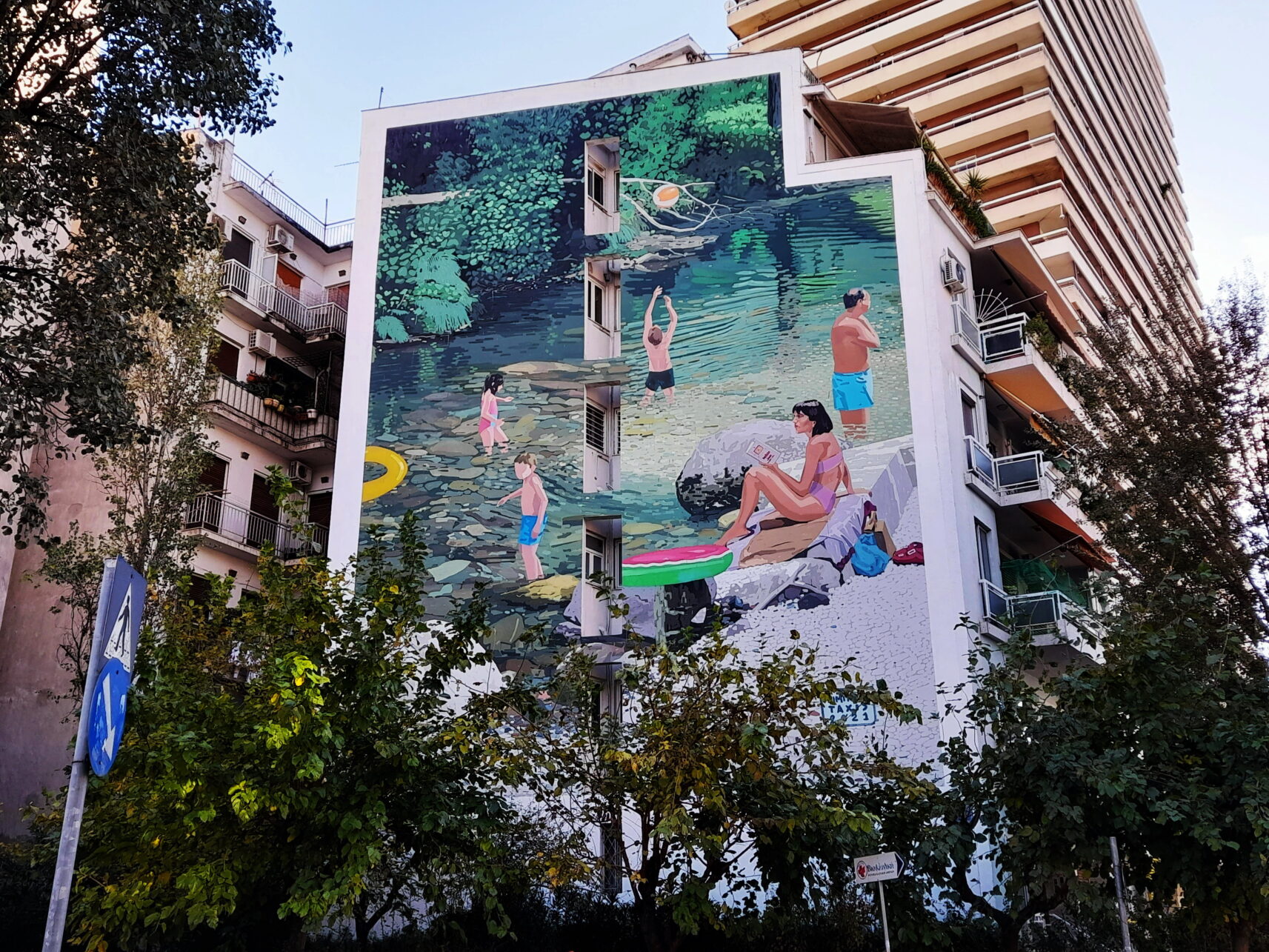Un exemple de street art à Athènes, en Grèce