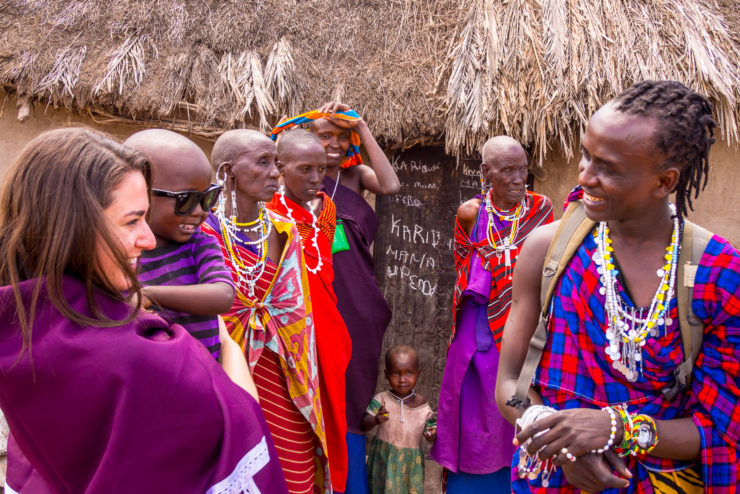 Visite à la ville de Masai