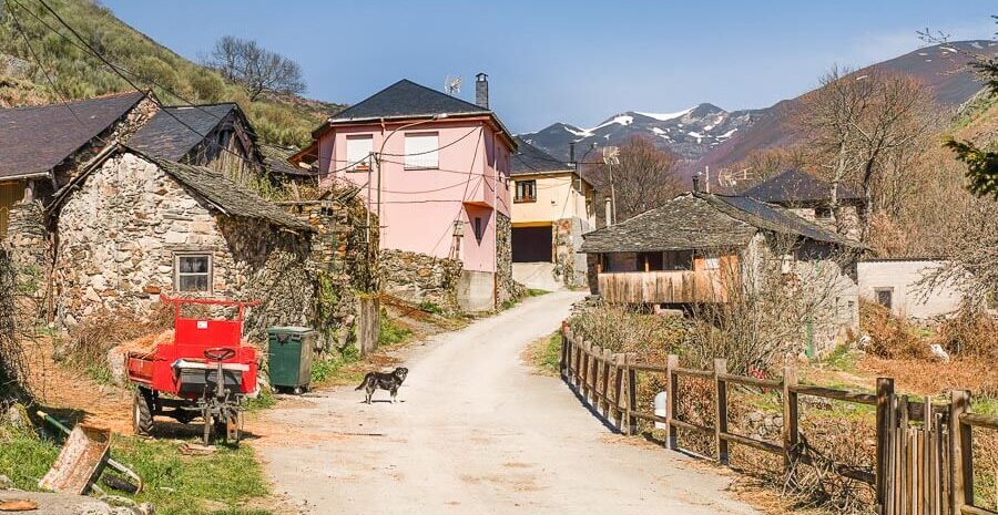 Voie des ancares de Leon