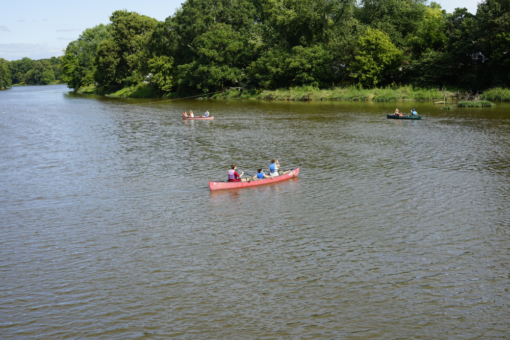 Parc Logansport en bord de rivière
