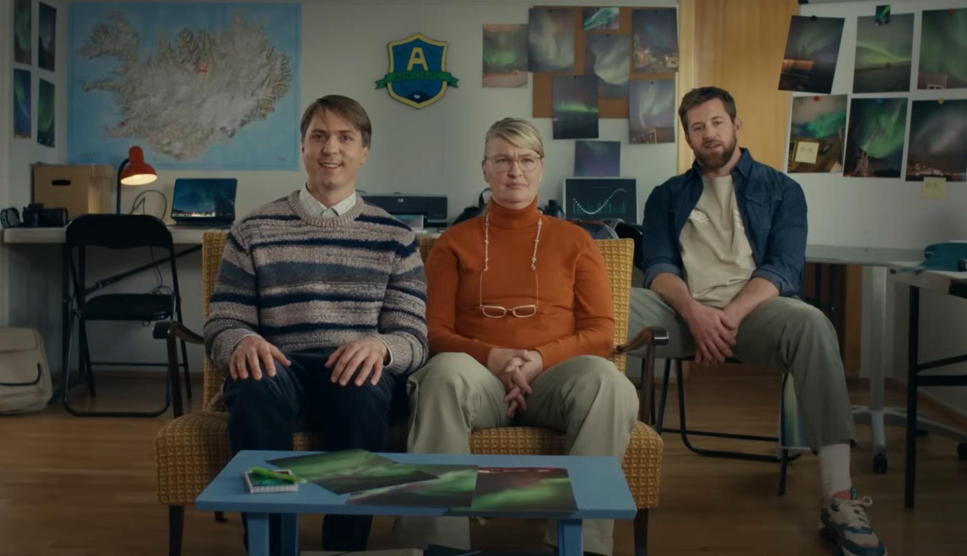 Un fan club fictif d'aurores boréales est la vedette de la nouvelle campagne touristique islandaise