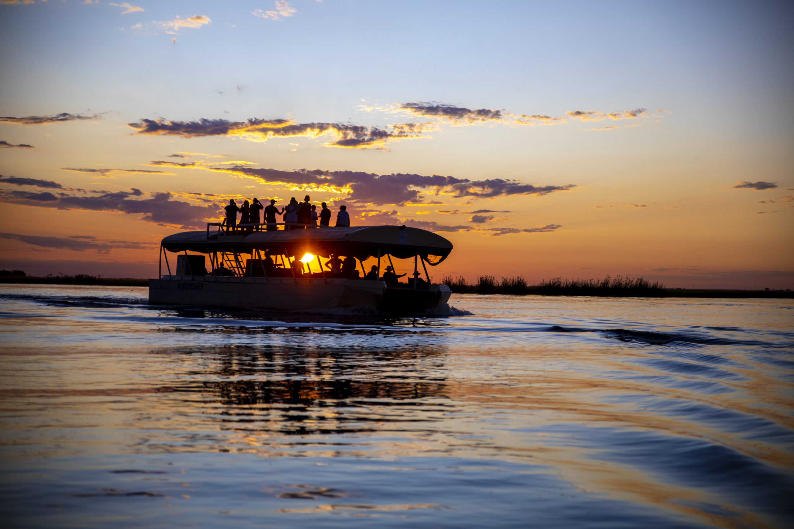 Croisière sur le fleuve Chobe au Botswana
