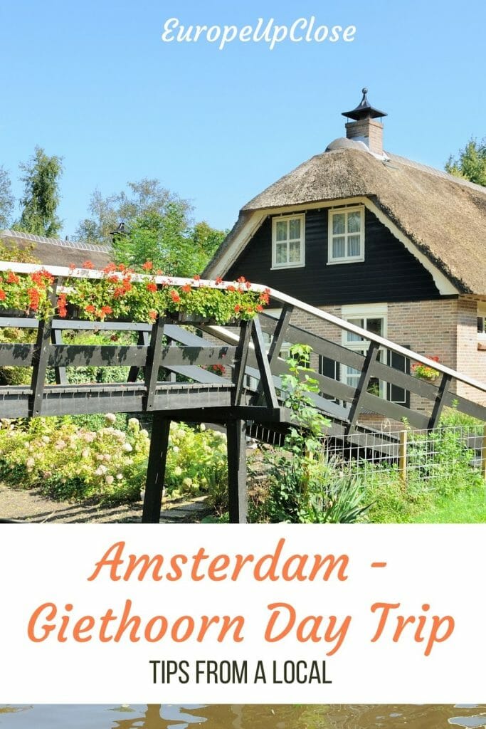Excursion d'une journée d'Amsterdam à Giethoorn