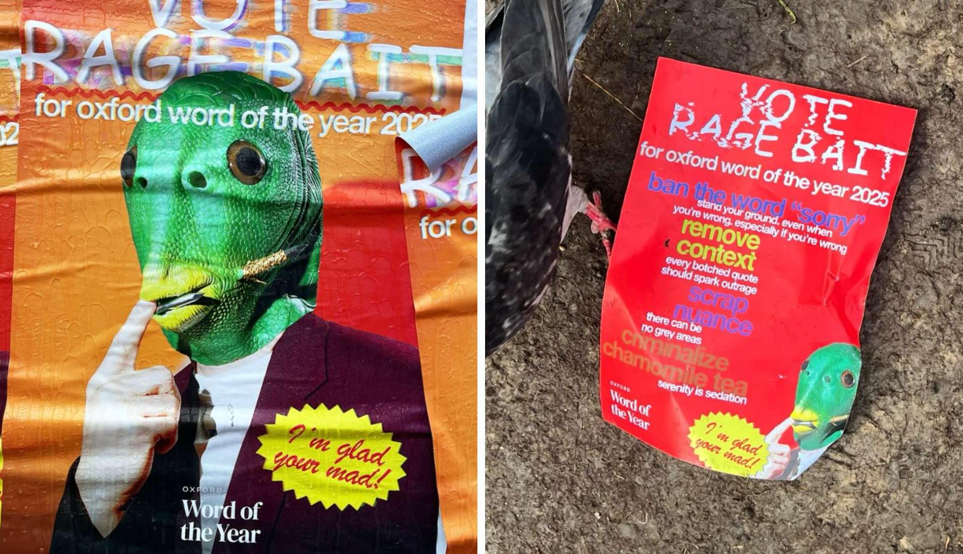 Rage Bait est le mot de l'année selon le dictionnaire Oxford.