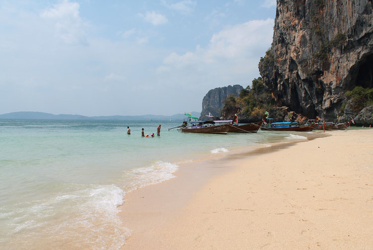 Plage de Phra Nang Thaïlande