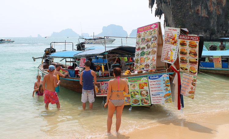 Bateau-restaurant de Krabi