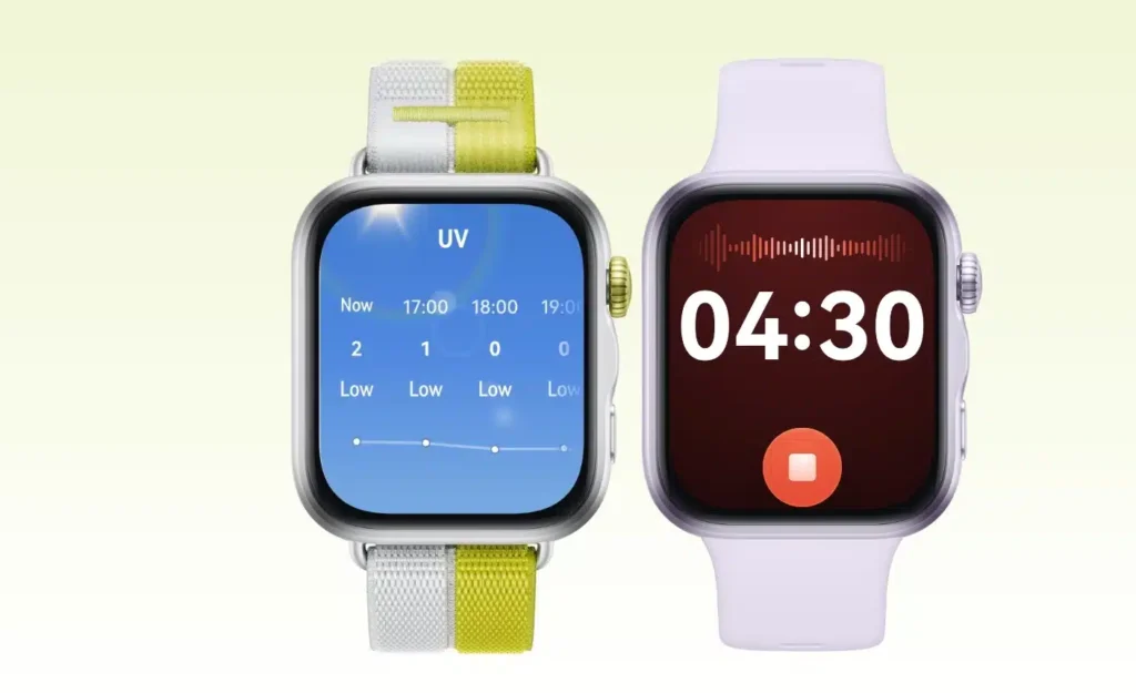 Découvrez la smartwatch fit 5 pro deux montres
