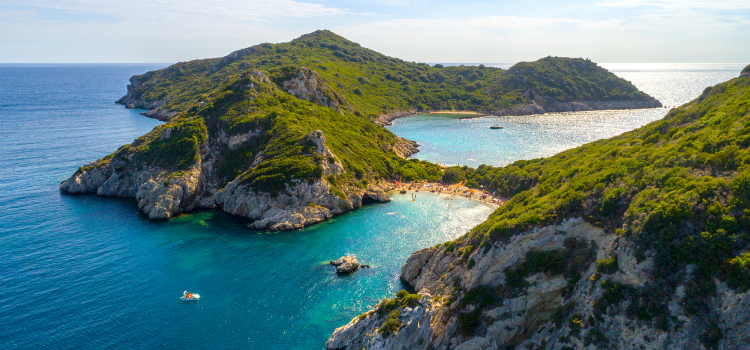 meilleures vacances à la plage en Europe - Corfou