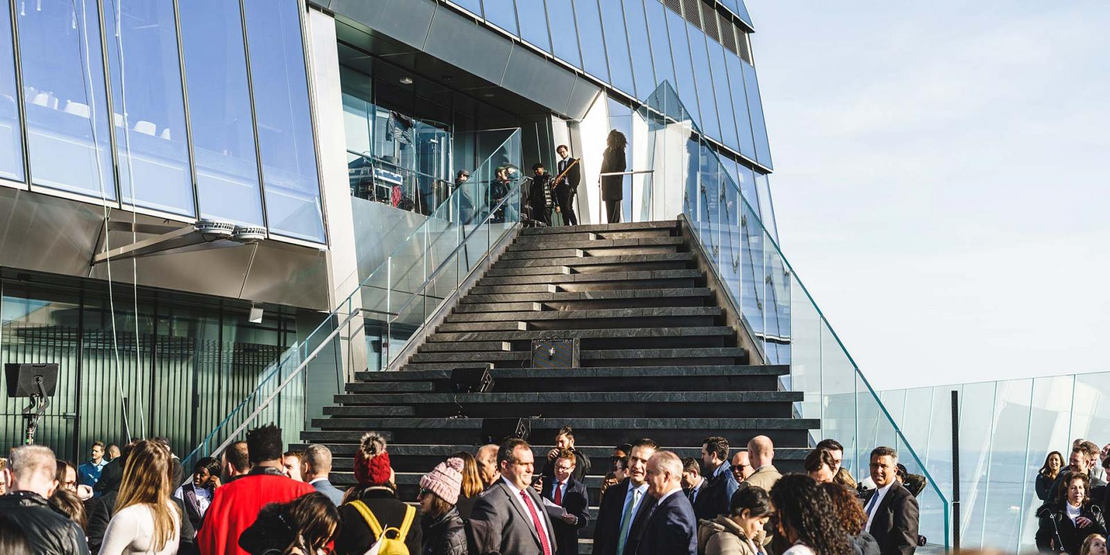 Bord à Hudson Yards