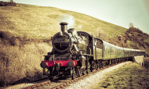 Tren a vapor
