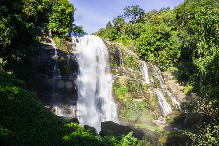 Cascade Wachirithan, parc national de Doi Inthanon, Thaïlande