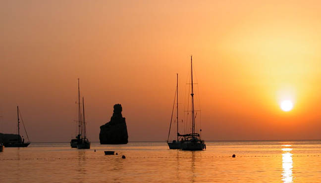 Coucher de soleil à Ibiza - Photo @Josep Xamonich