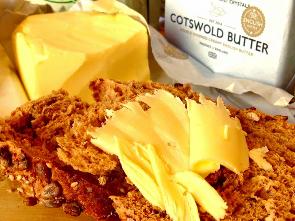 La nourriture et le café des Cotswolds