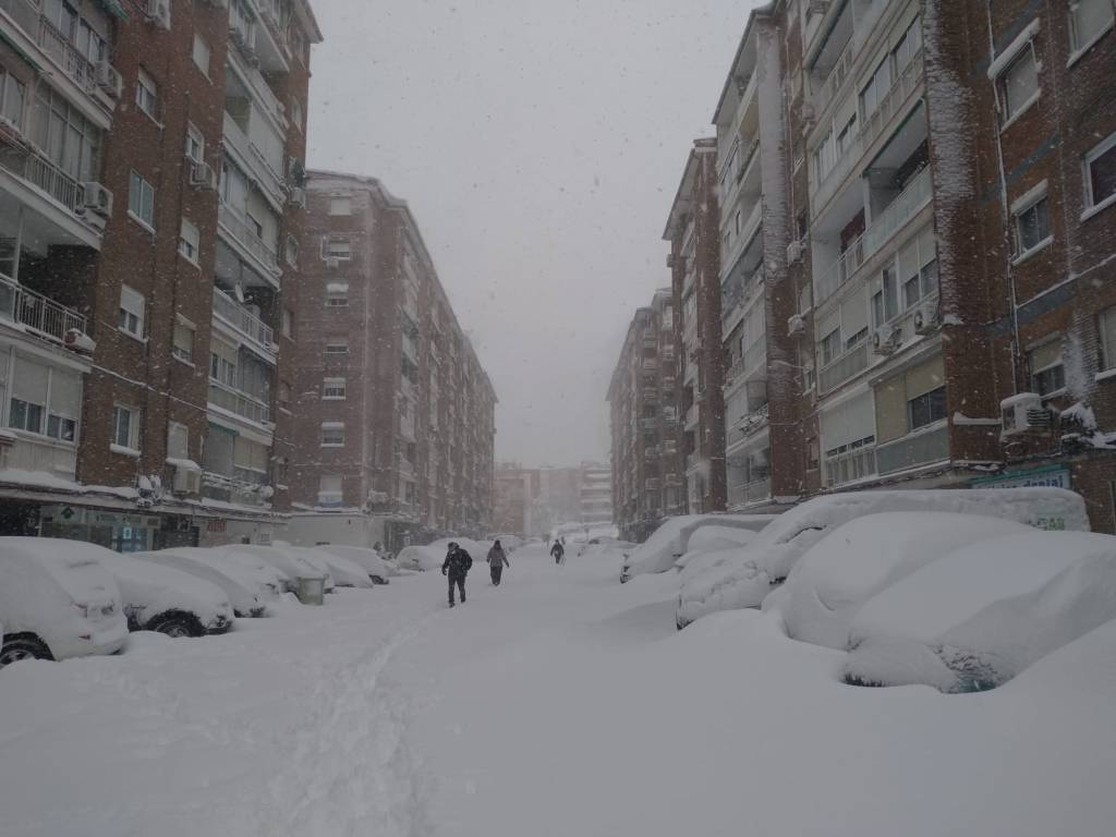 Chutes de neige et résolutions du Nouvel An –
